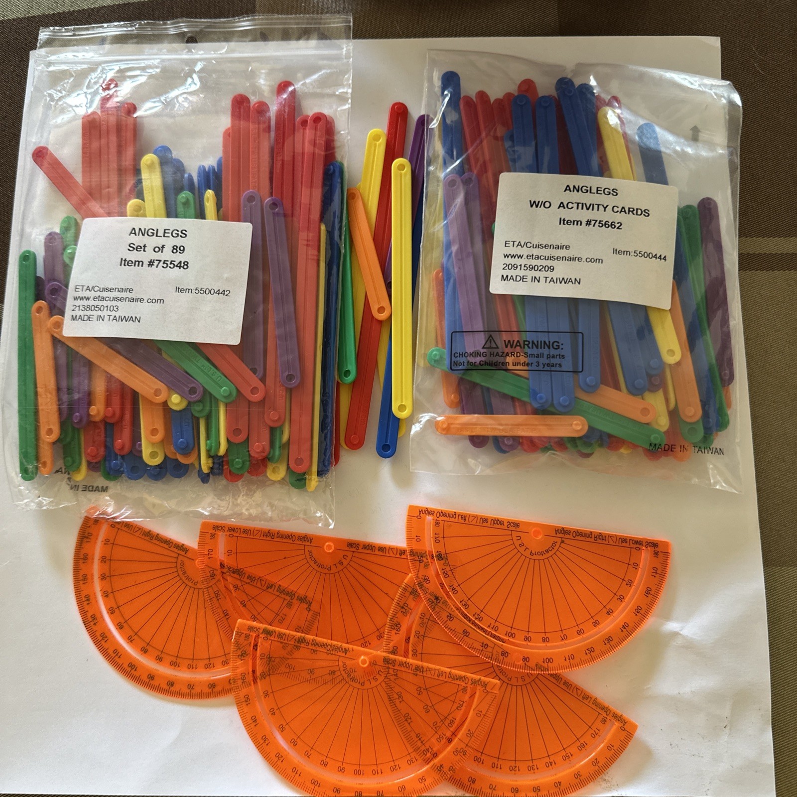 Anglegs ETA Cuisenaire I Don’t Know Exactly How Many Is There See Photos?