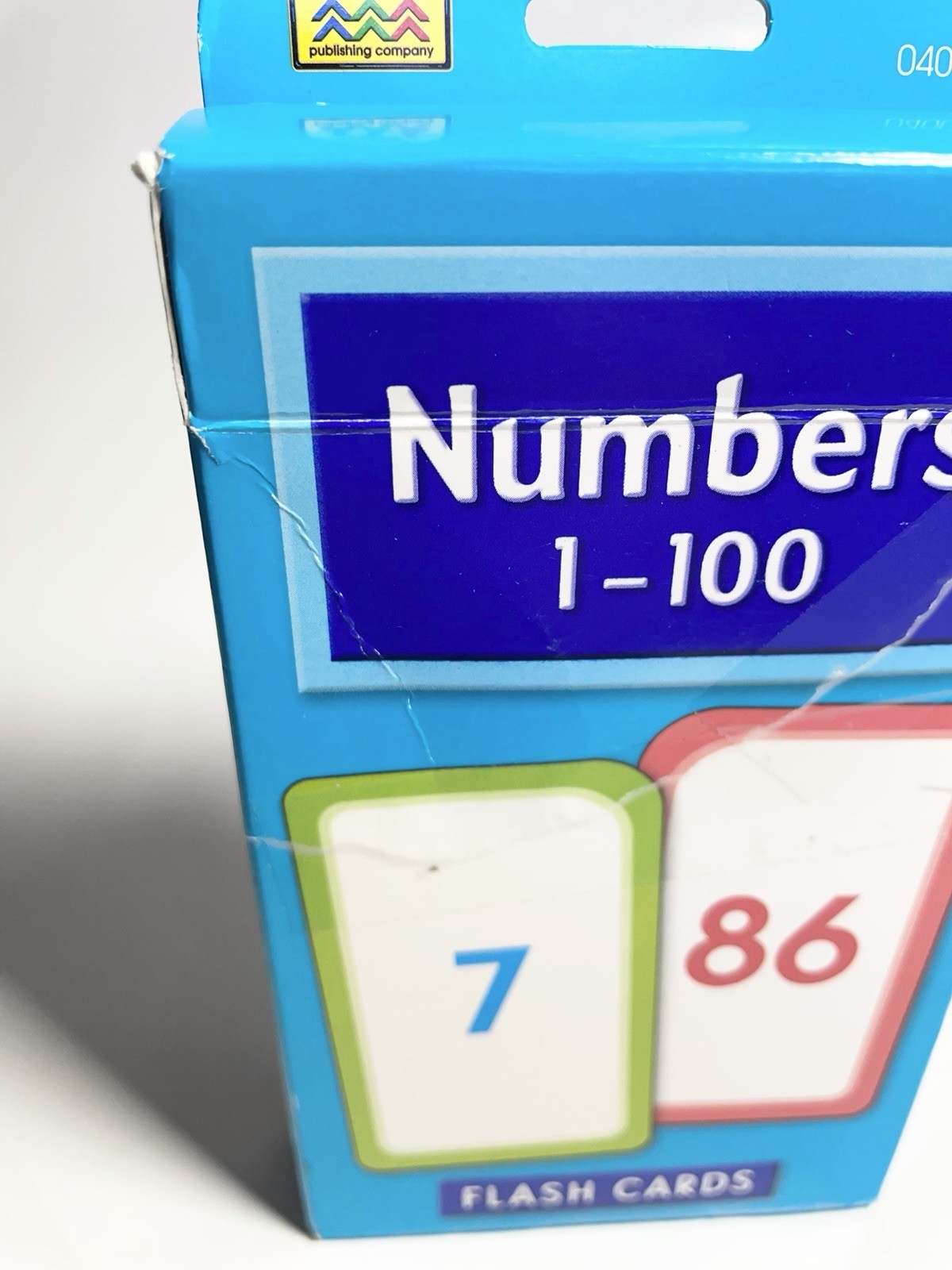 School Zone Numbers 1-100 50 Flash Cards Ages 4-Up