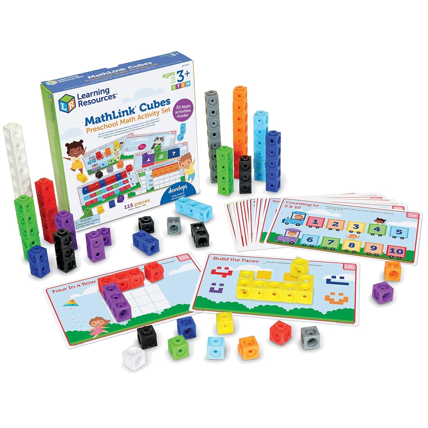 Classroom Must-Have – MathLink Cubes Preschool Activity Set