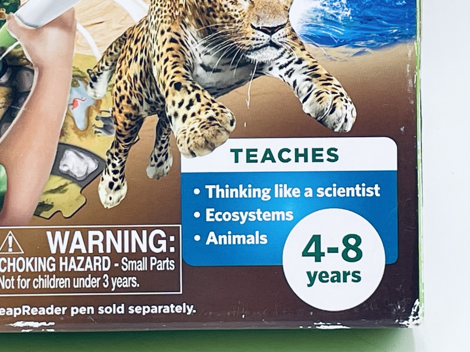 NEW LeapFrog LeapReader ANIMAL ADVENTURE Interactive Educational Board Game