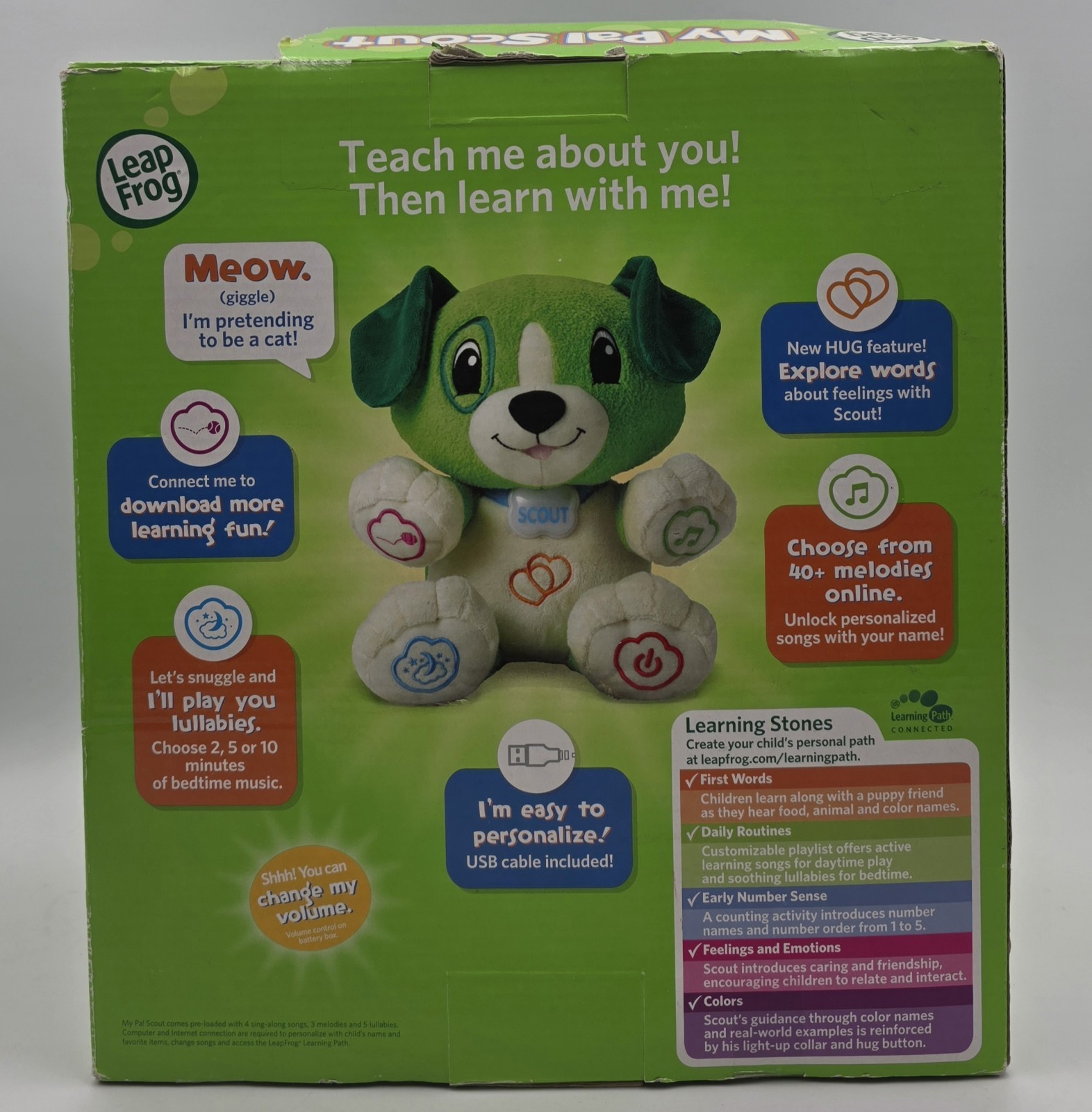 LeapFrog My Pal Scout Interactive Plush Toy (Brand New | NIB | Damaged Box)