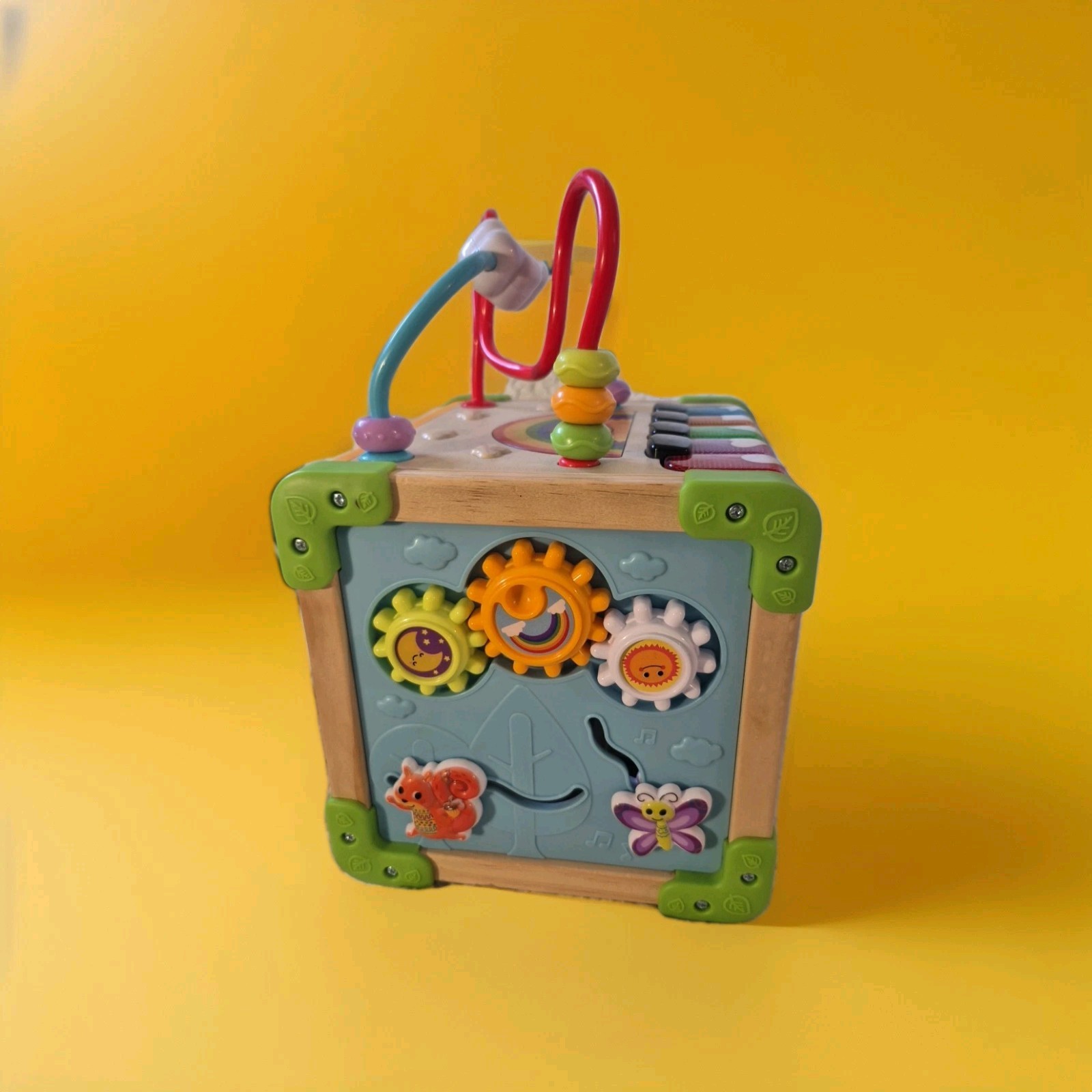 LeapFrog Touch & Learn Wooden Activity Cube #Toy #Baby #Learning