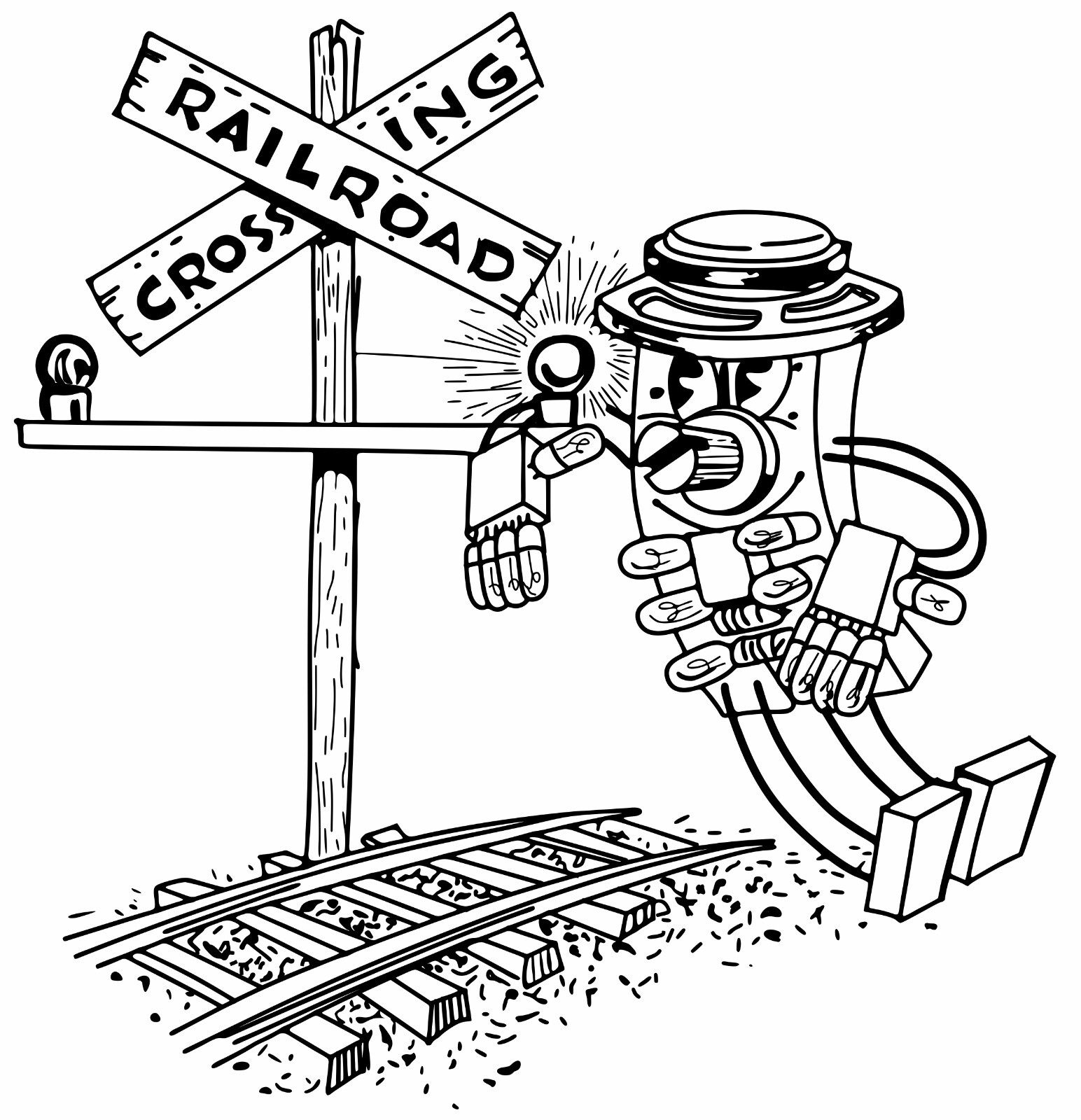 MC1-17 ** Mr Circuit Science ** Experiment Kit -RAILROAD CROSSING LIGHTS