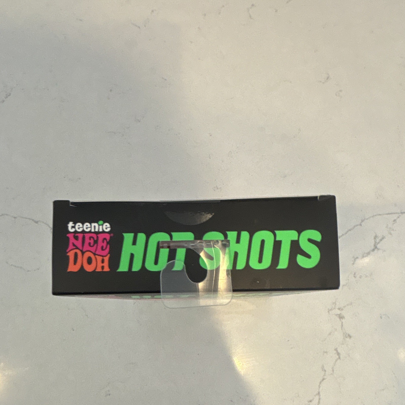 Nee Doh Hot Shots Teenie Set of 4 Squishy Squeeze Balls, Multicolor