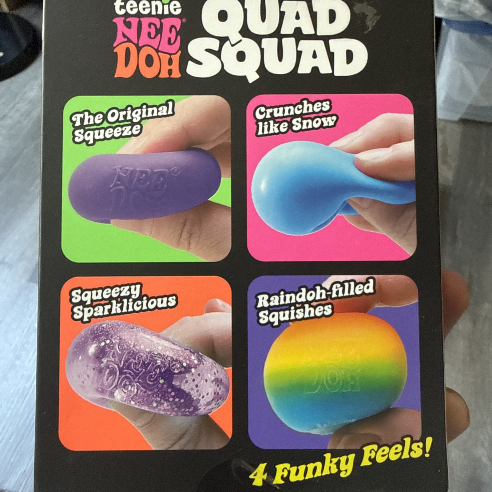 Needoh Jelly Squish Lot 17 Pieces New Sealed