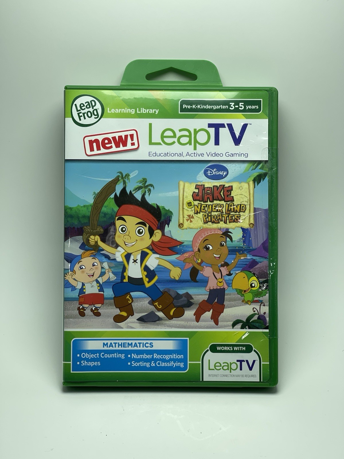 LeapFrog LeapTV Cartridge DISNEY JAKE & THE NEVERLAND PIRATES – Mathematics