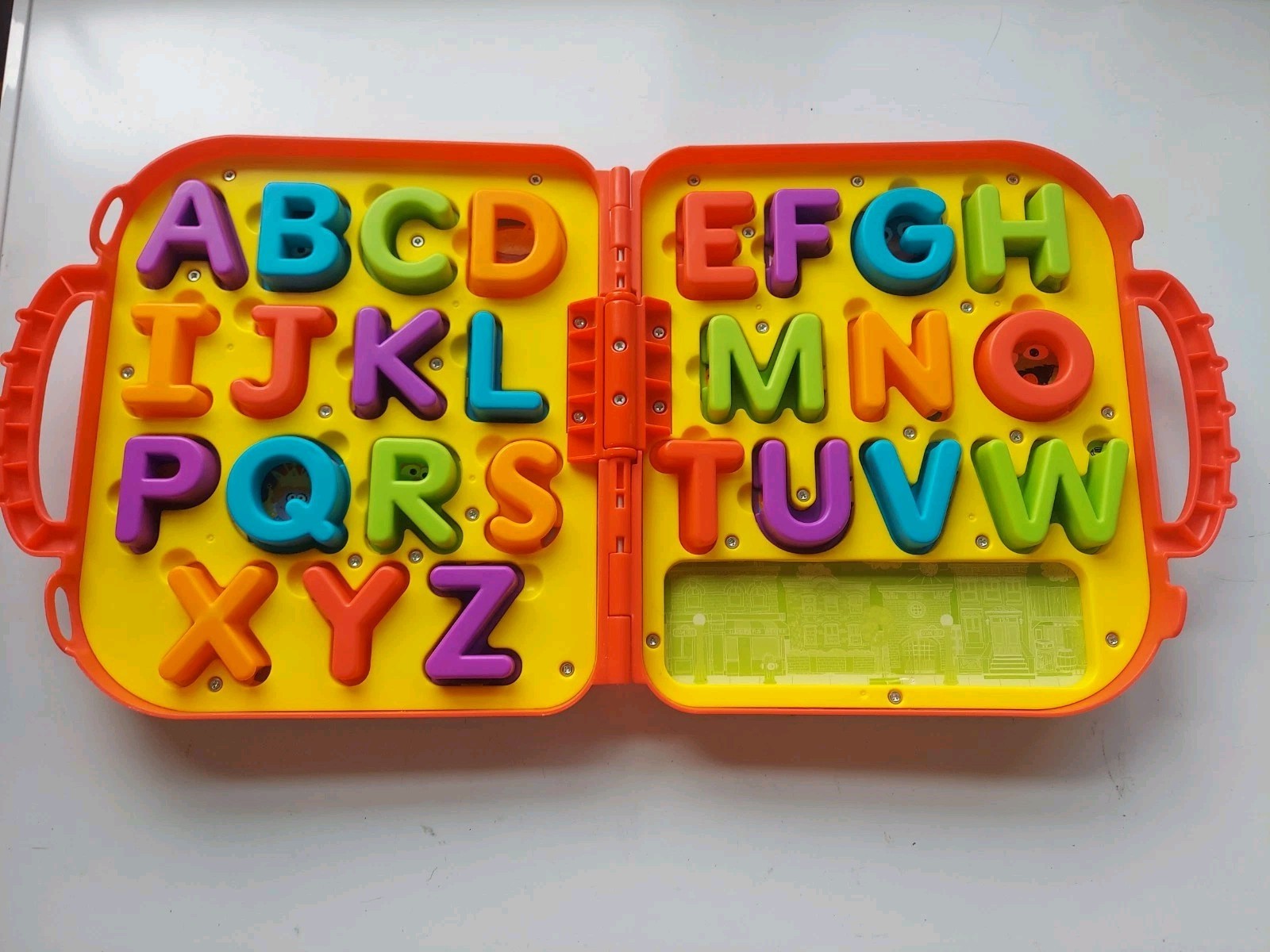 Sesame Street Elmo On The Go Alphabet Letters Play & Learn Travel Case Complete