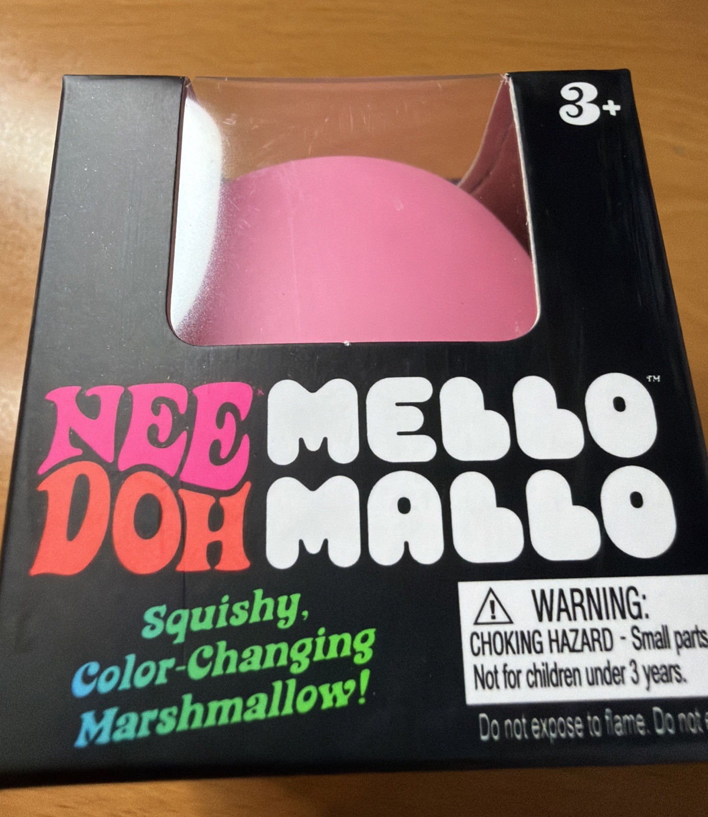 NeeDoh MELLO MALLO (Pink) VIRAL SQUISHY TOY! SCHYLLING SEALED