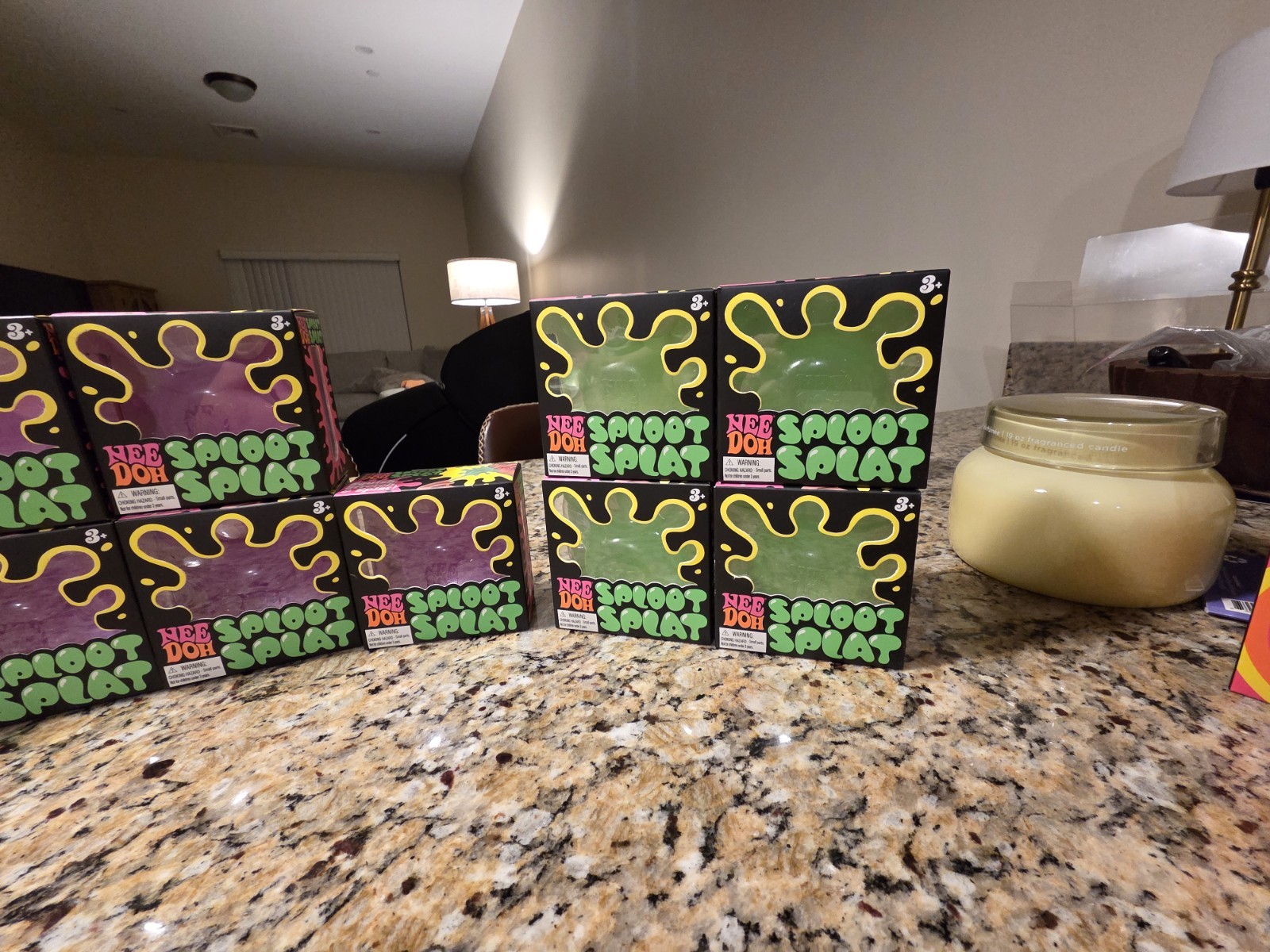 NeeDoh Sploot Splat (15) and Color Change (2) Lot of 17 total