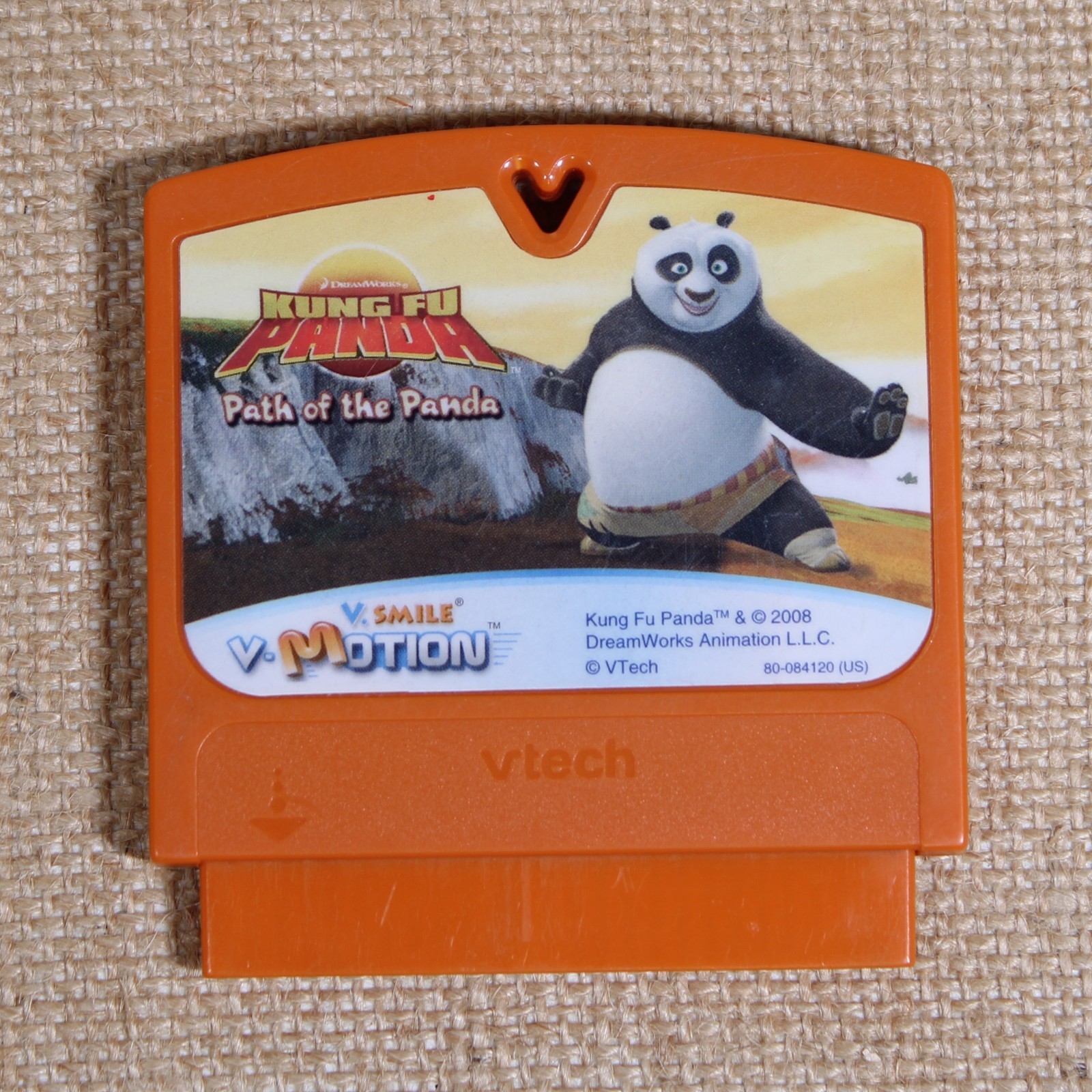 Vtech V.Smile Motion Dream Works Kung Fu Panda Path of the Panda Game Cartridge