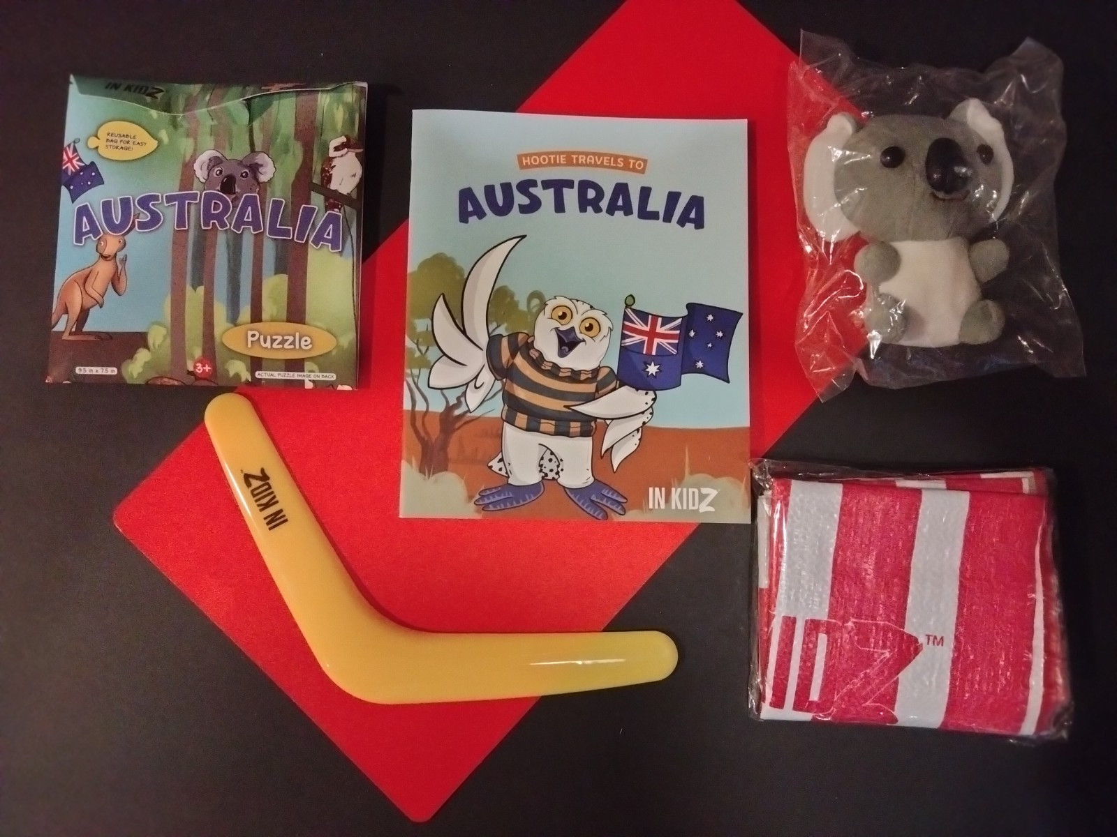 KidZ LLC “In Kidz” AUSTRALIA lot of Aussie Toys stickers Free Ship