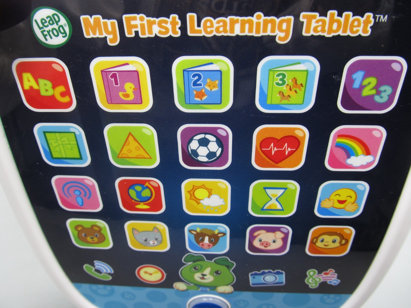 Leap Frog My First Learning Tablet Scout Ages 12M + Numbers Play Music Lights Up