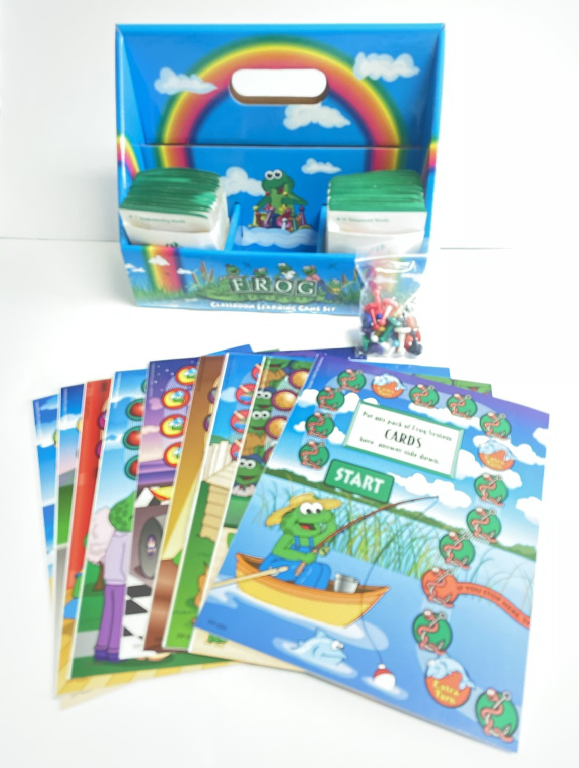 Frog Classroom Learning Game Set-Reading & Language Mastery Level B Complete
