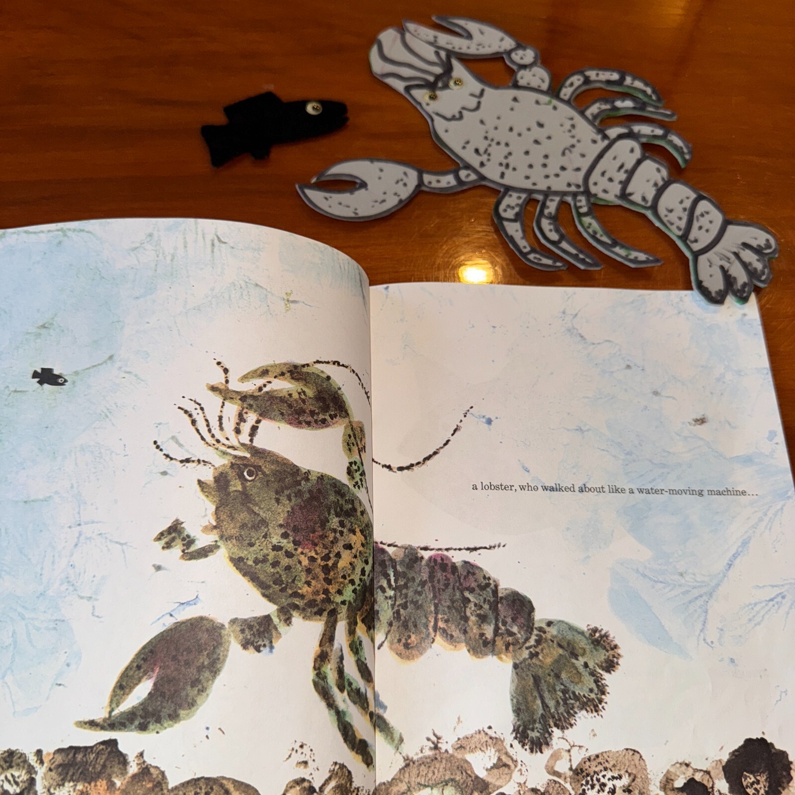 Montessori Read Along Picture Book Matching Swimmy by Leo Lionni Handmade Lesson