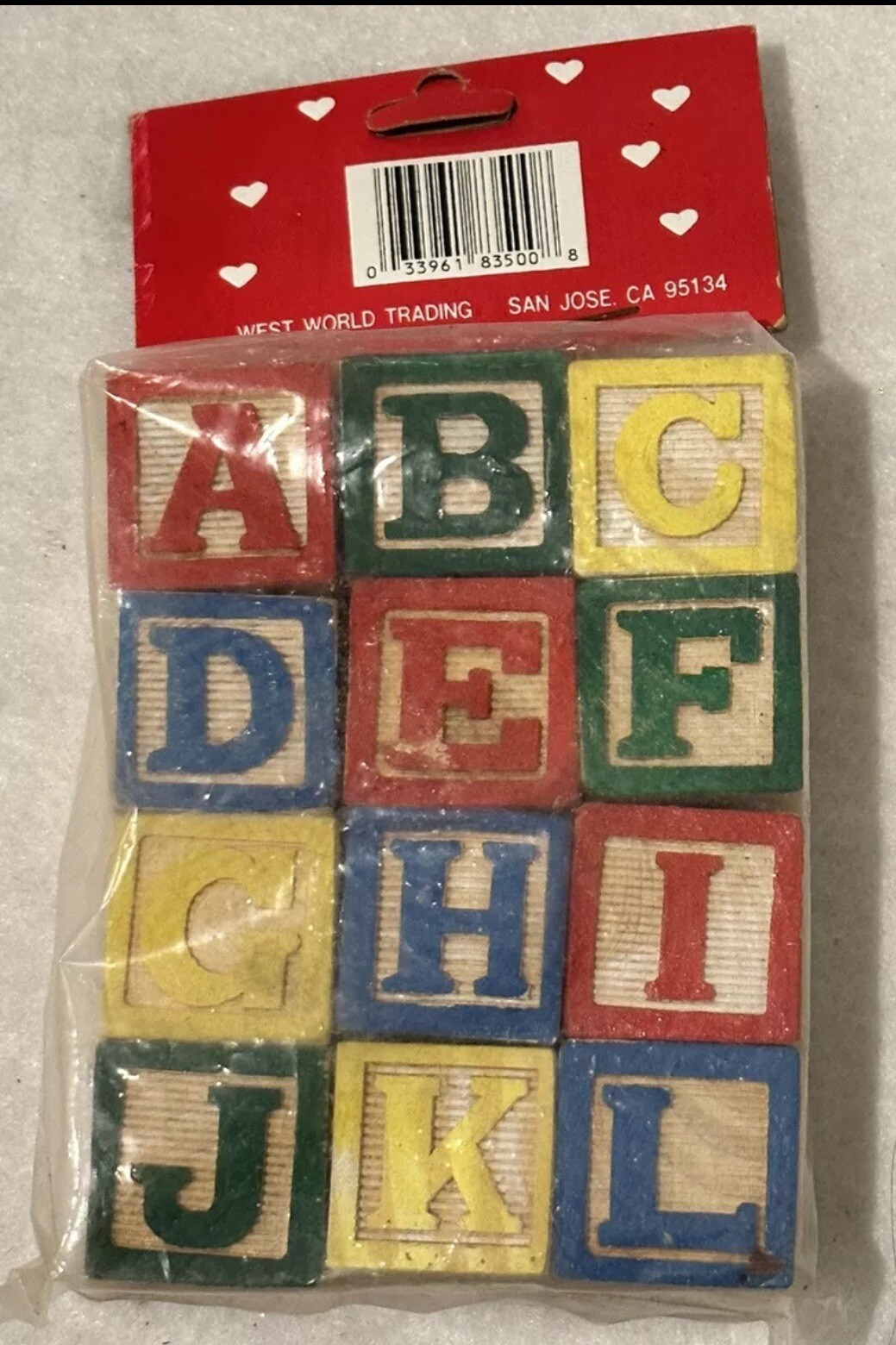 (New) Educational Blocks, (Set of 12) Toys for Children 3 and Up
