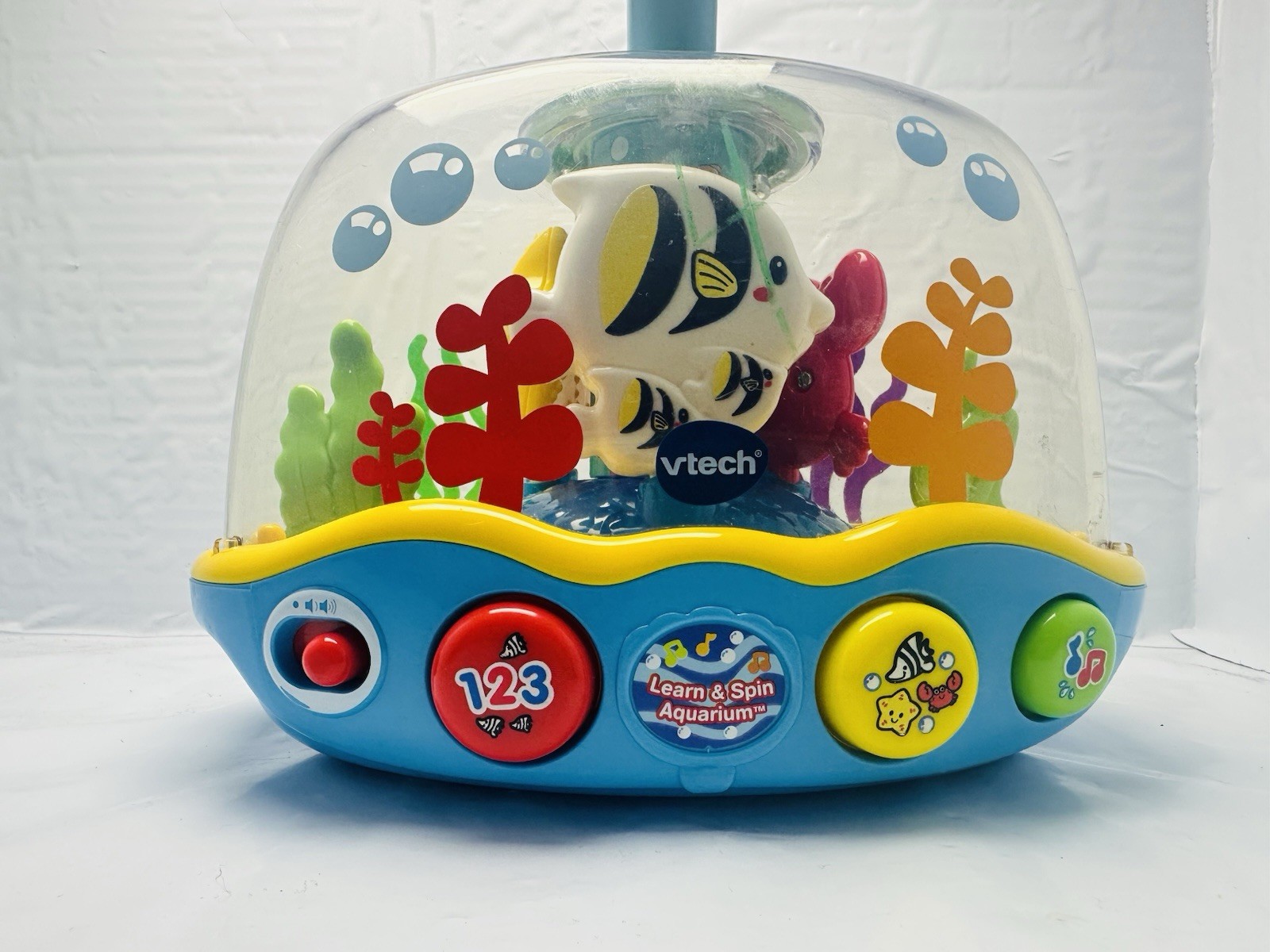 VTech Learn & Spin Aquarium Baby Toy Electronic Lights Sounds 12M+ 2017