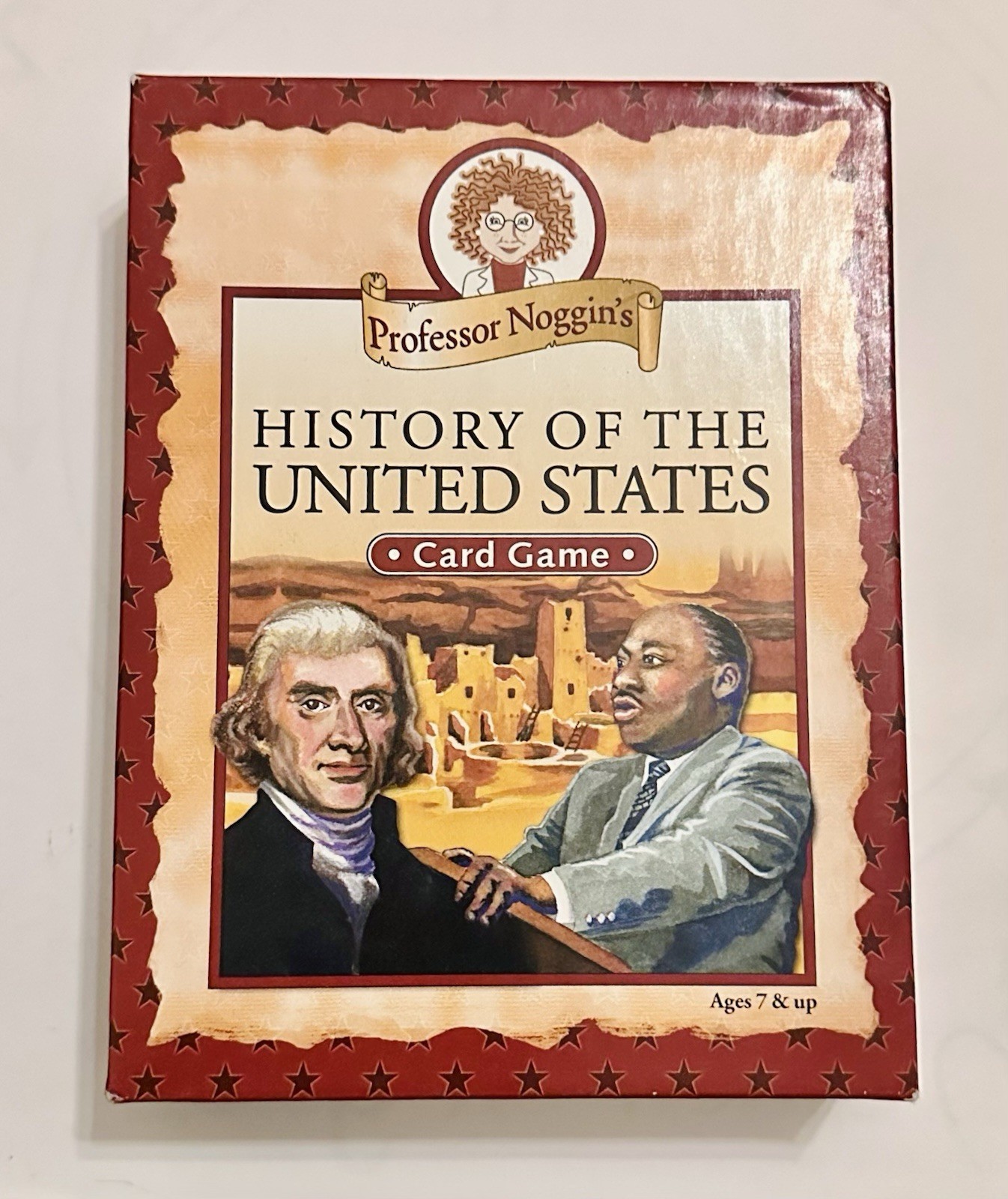 Professor Noggins History Of The United States Card Game New In Box
