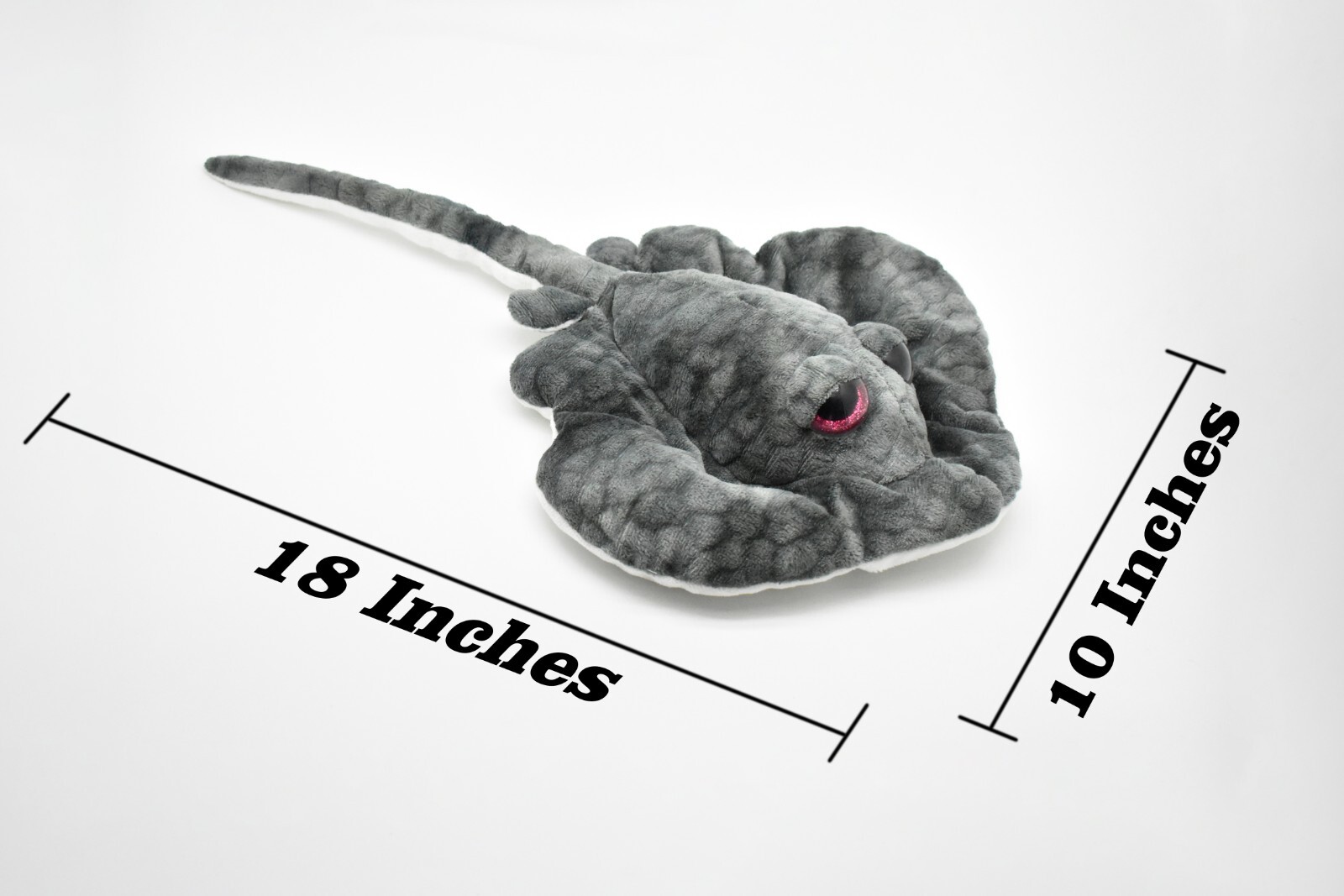 Stingray, Sea Ray, Realistic Plush Animal, Stuffed, Soft, Toy, Figure 18″ CWG289