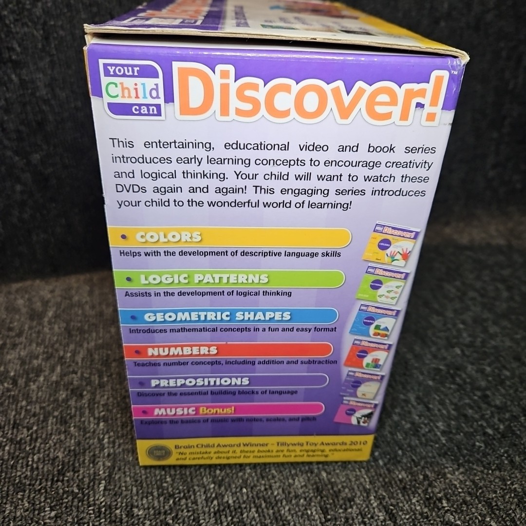 Your Child Can Discover! Deluxe Kit For Ages 1-7 Educational Learning