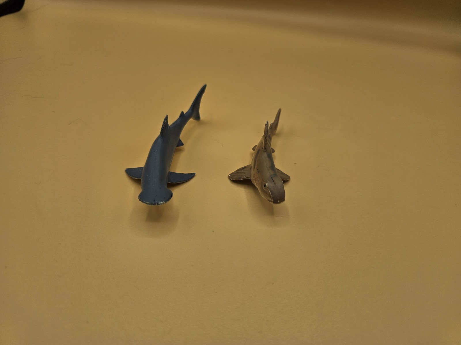 Retired 1993 Larami Bonnethead and Swell Shark Animal Toy Figures