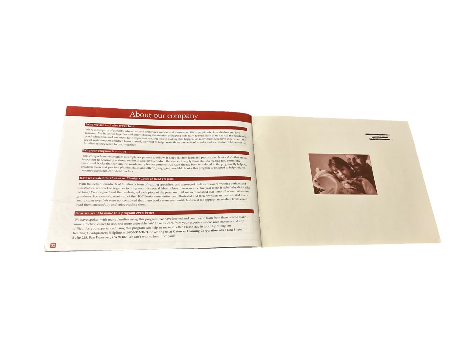 Hooked on Phonics Learn to Read Parent’s Toolbox 1998 Edition Box Set