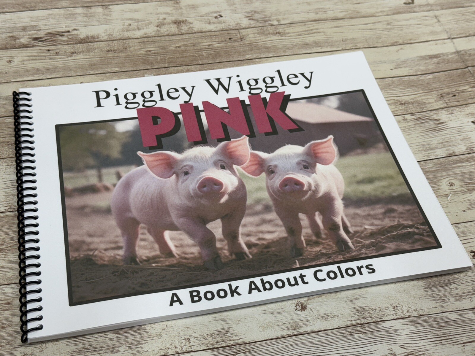 Colors Series – 6 Book Set | LEARNING COLORS | Spiral Bound Picture Book SET 2
