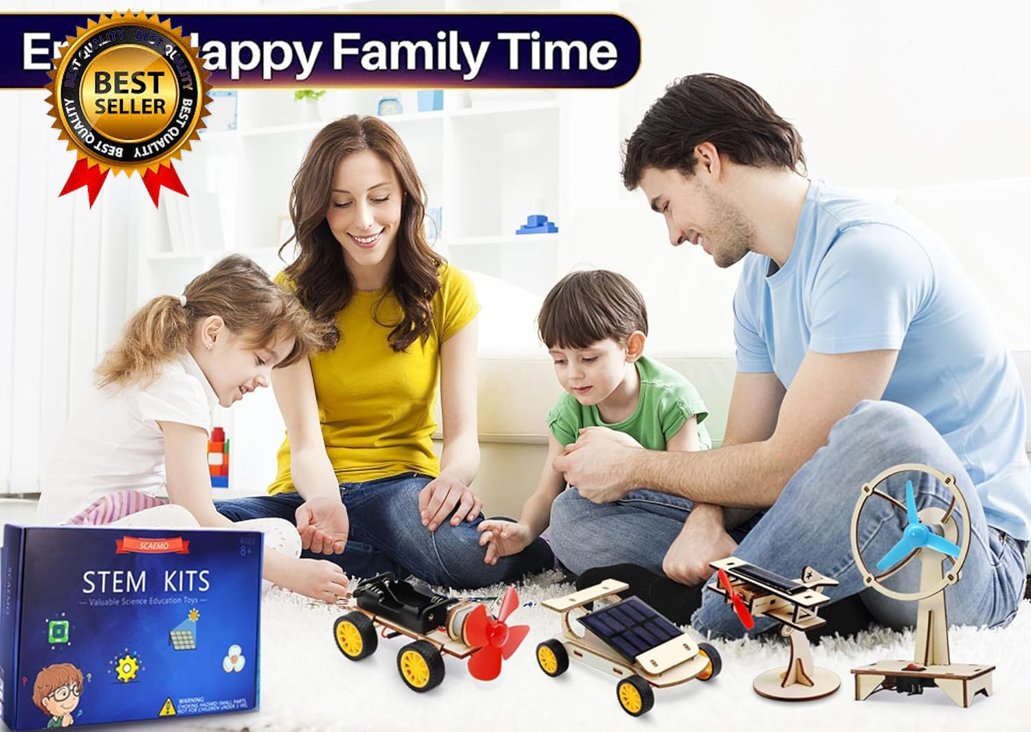 STEM Kits for Kids Ages 8-10-12-14, Stem Toys for Boys Age 8-12, Science Project