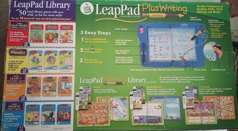 Leapfrog LeapPad Learning System Plus Writing NEW