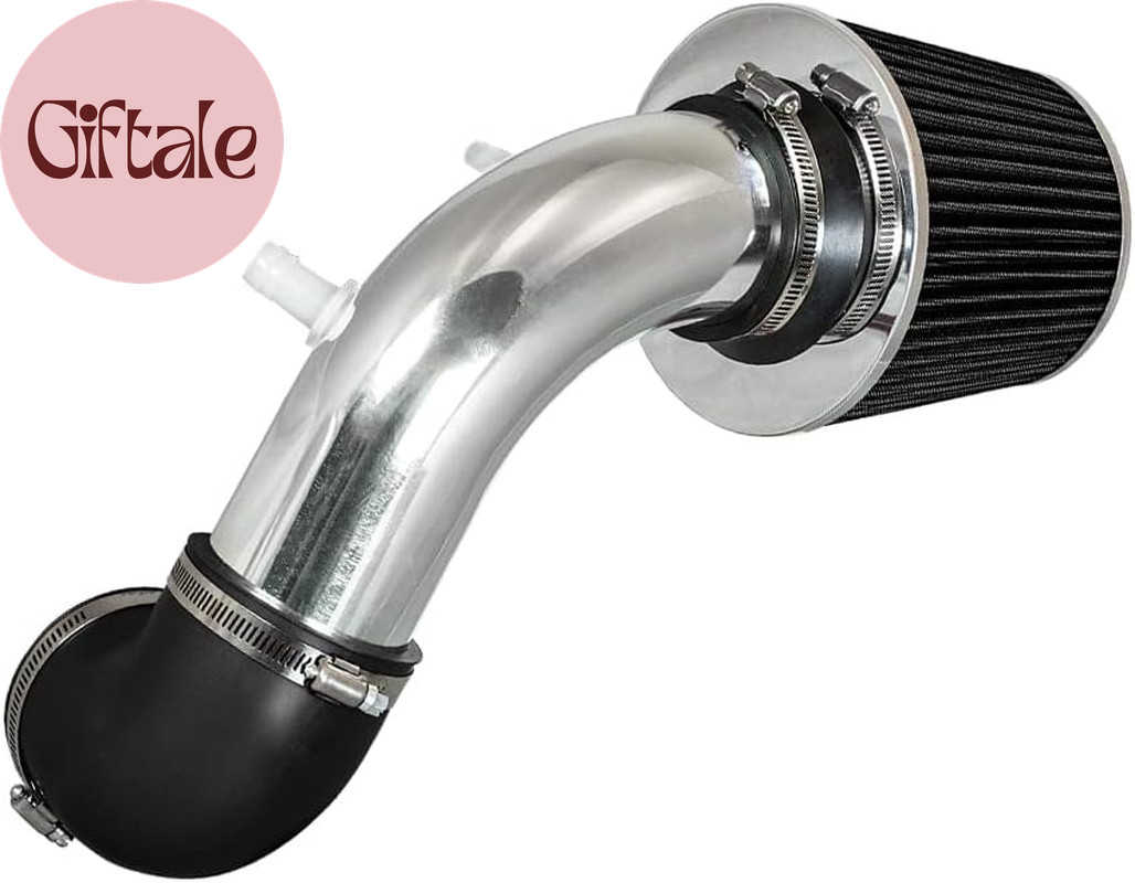 – SHORT AIR INTAKE Compatible for 11-14 Sonata/Optima 2.4L NON-TURBO MODEL (Blac
