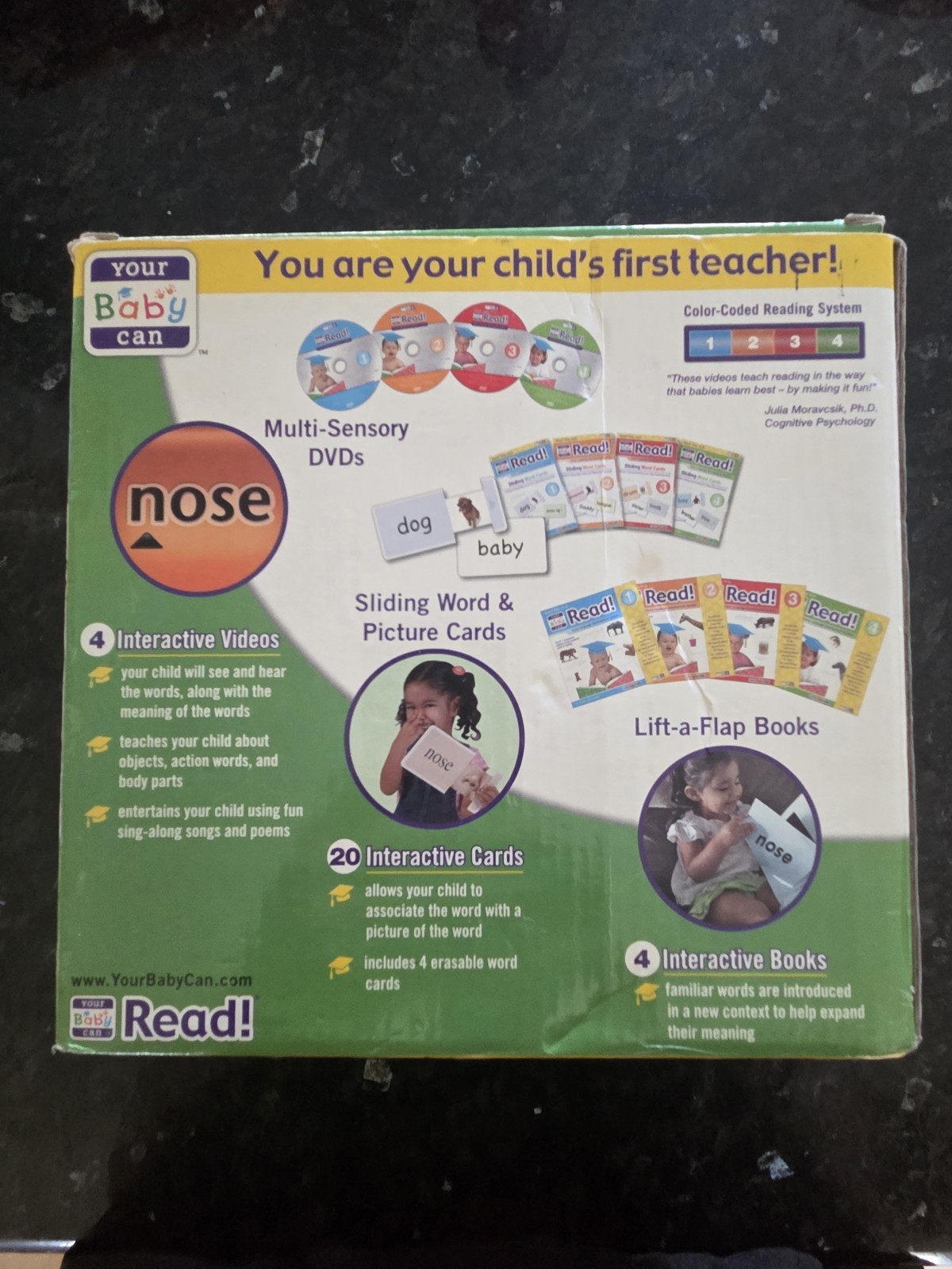 Your Baby Can Read Early Reading Development System INCOMPLETE READ