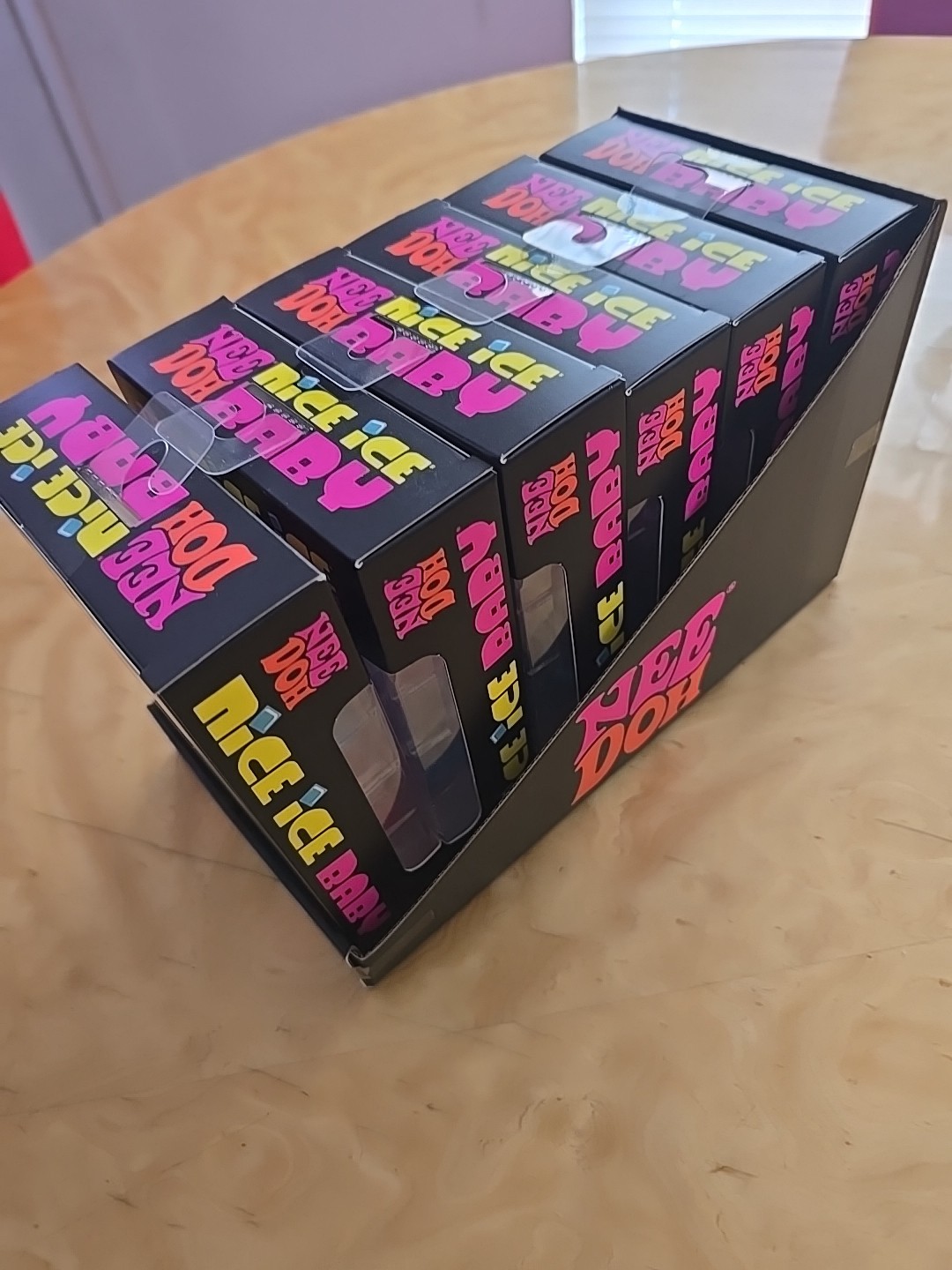 Nee Doh Nice Ice Baby 4 Pack Lot of 6 with Display Box