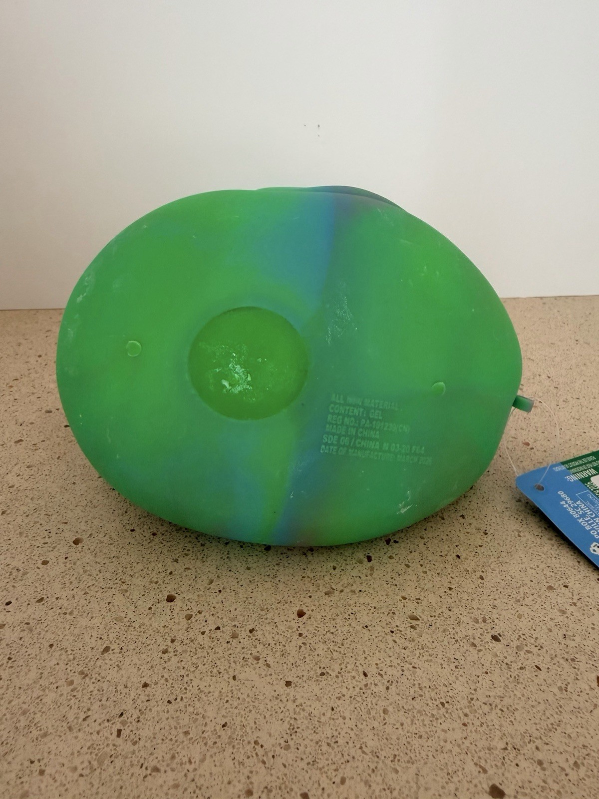 New TikTok Viral Squeeezy Jumbo Squishy Duck Tie-Dye Sensory Toy
