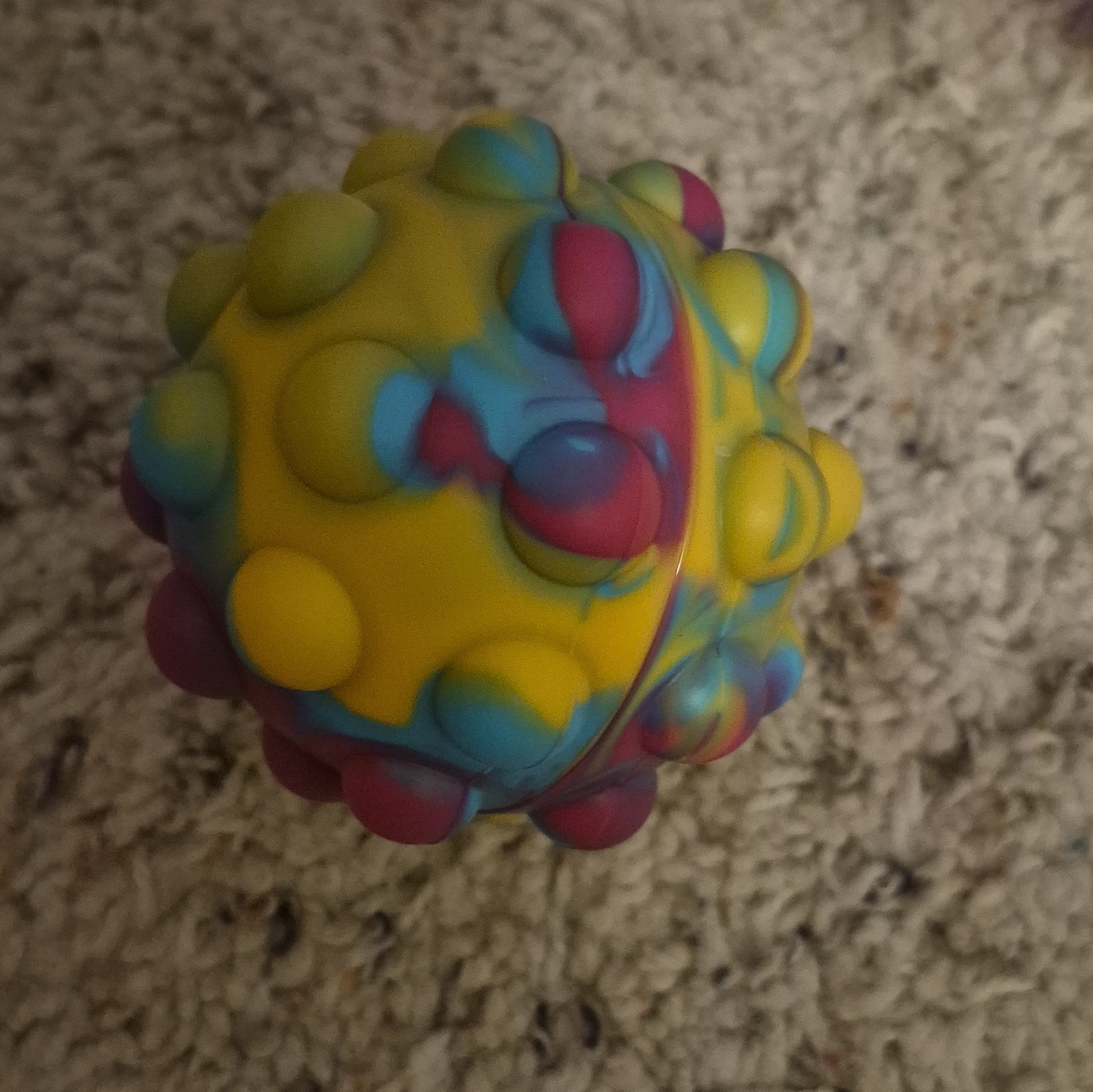 Assorted Tactile Sensory Toy Ball Lot – Spiky Massage & Bumpy, Mixed Colors