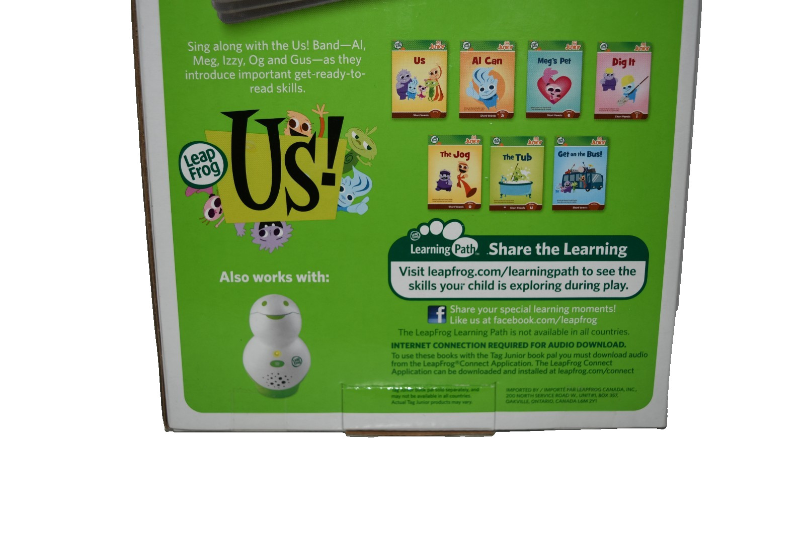 LeapFrog Tag Junior Ready to Read ~ 7 Board Book Set – NEW