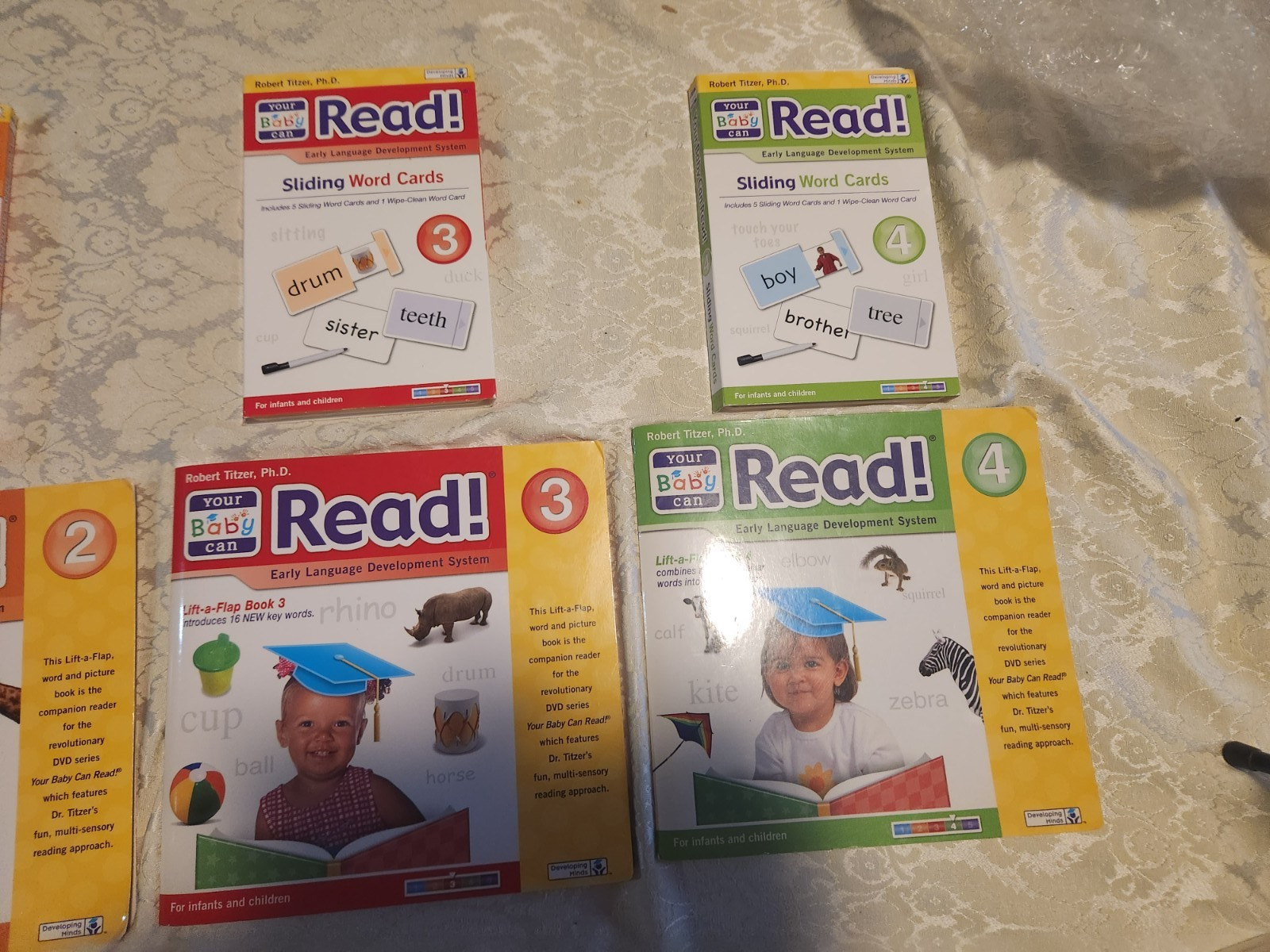 Your Baby Can Read Complete Early Language System 3 Months-5 Years DVDs Books