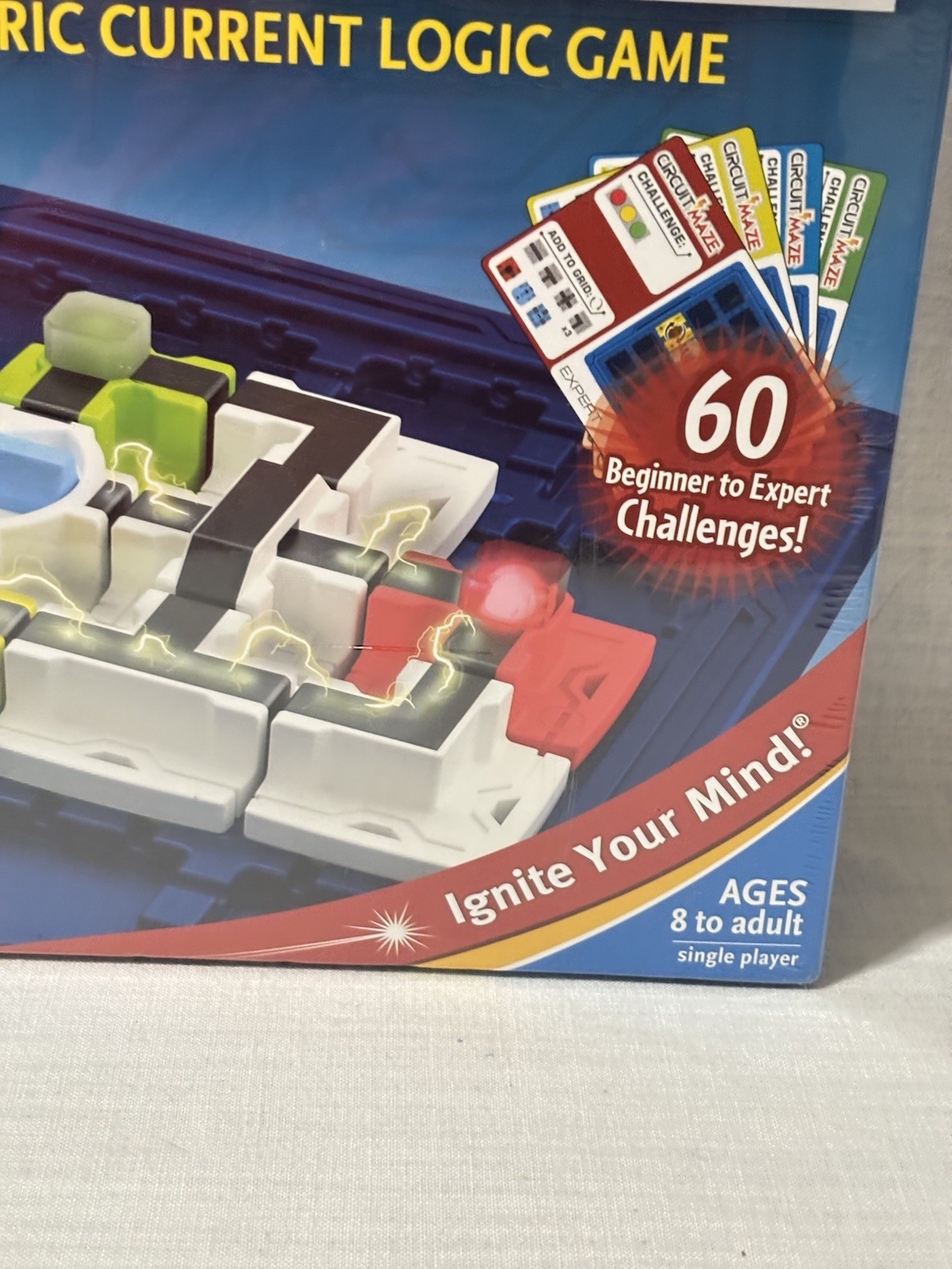 Thinkfun CIRCUIT MAZE Electric Current Logic BOARD GAME New Sealed