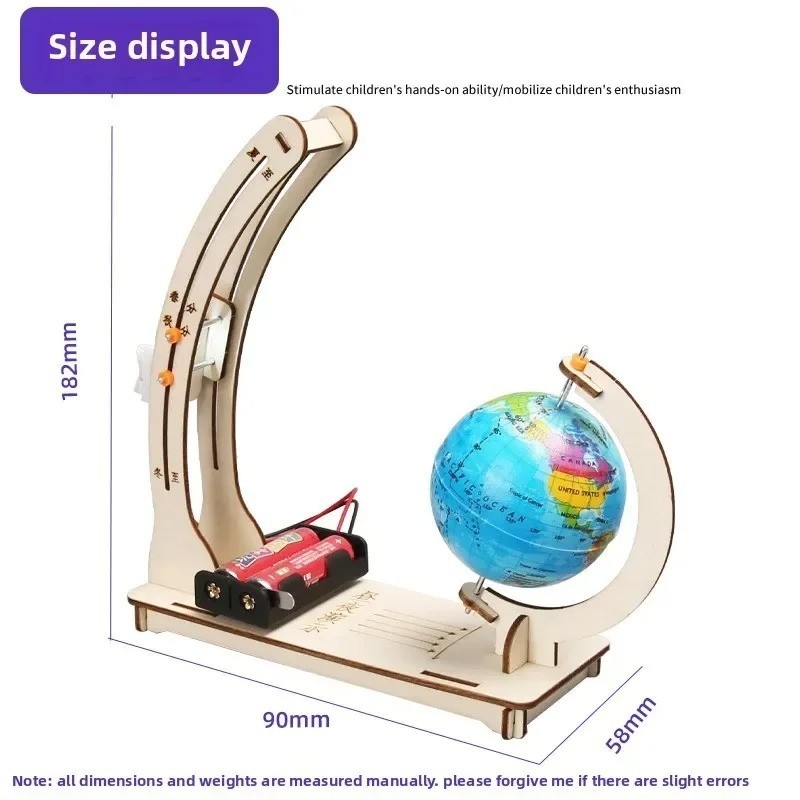 Kids Science Toys Day Night Alternation Globe Funny Teaching Aids Educational To