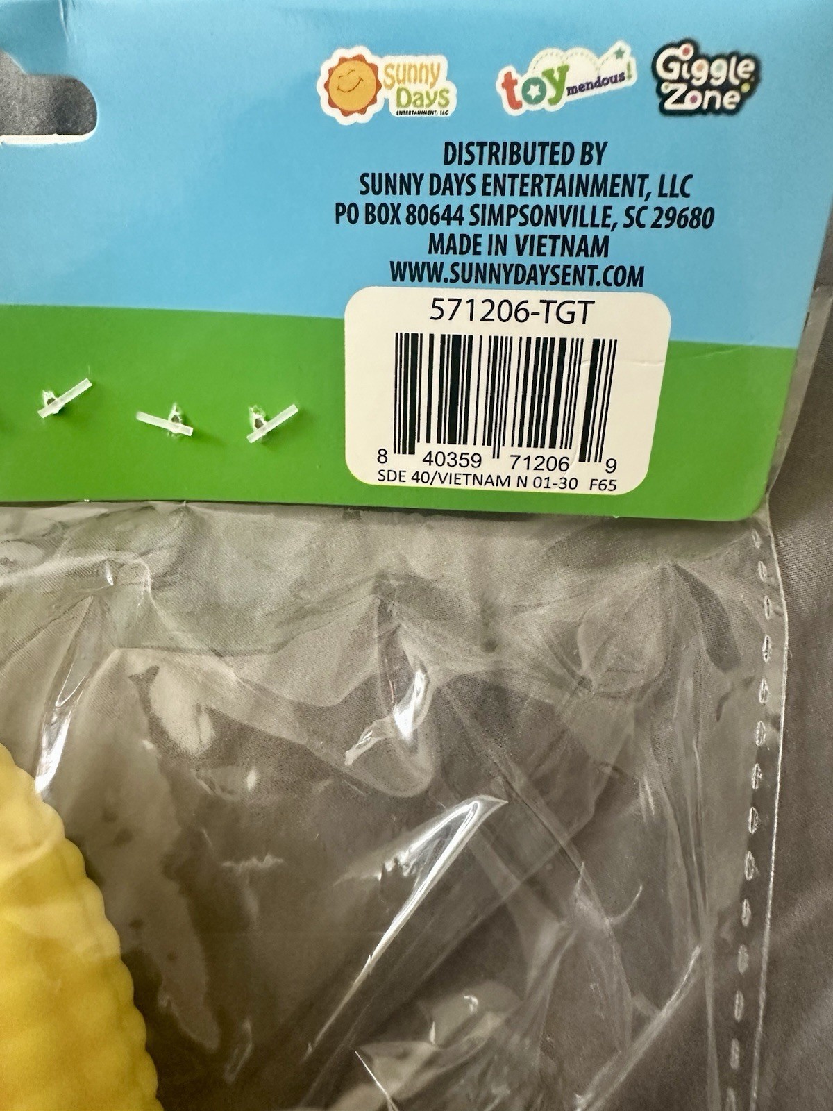 NEW Sunny Days Corn Toy Squishy Soft Squeeezy (Measures 8”) NEW DROP VIRAL
