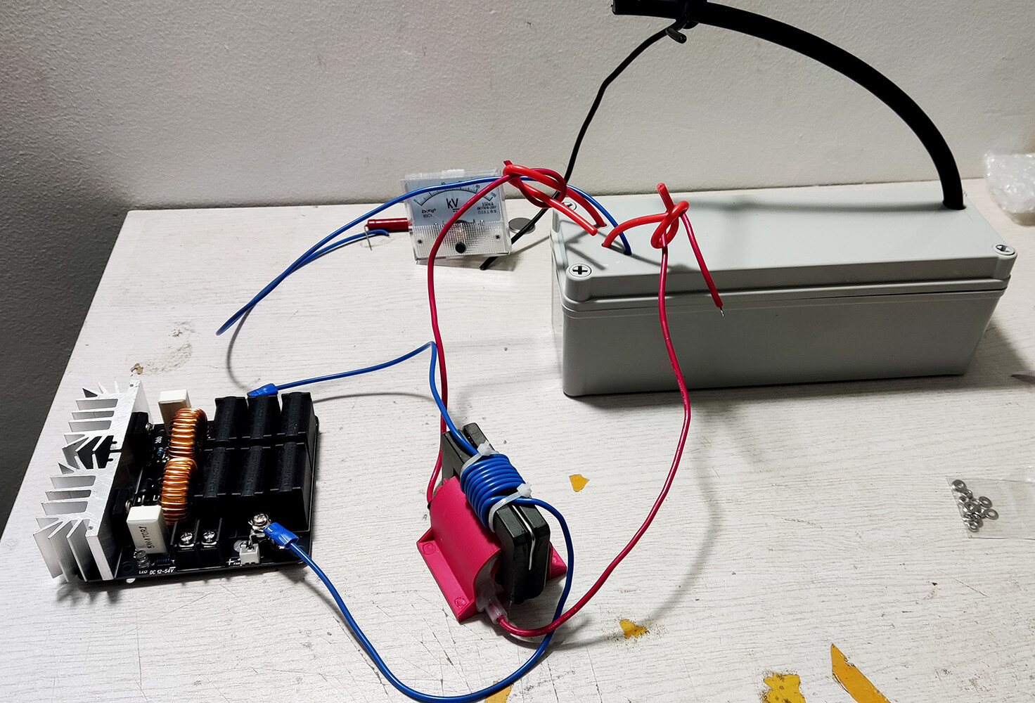 NEW Multiplier rectifier High voltage power supply Static generator 60KV 100KV