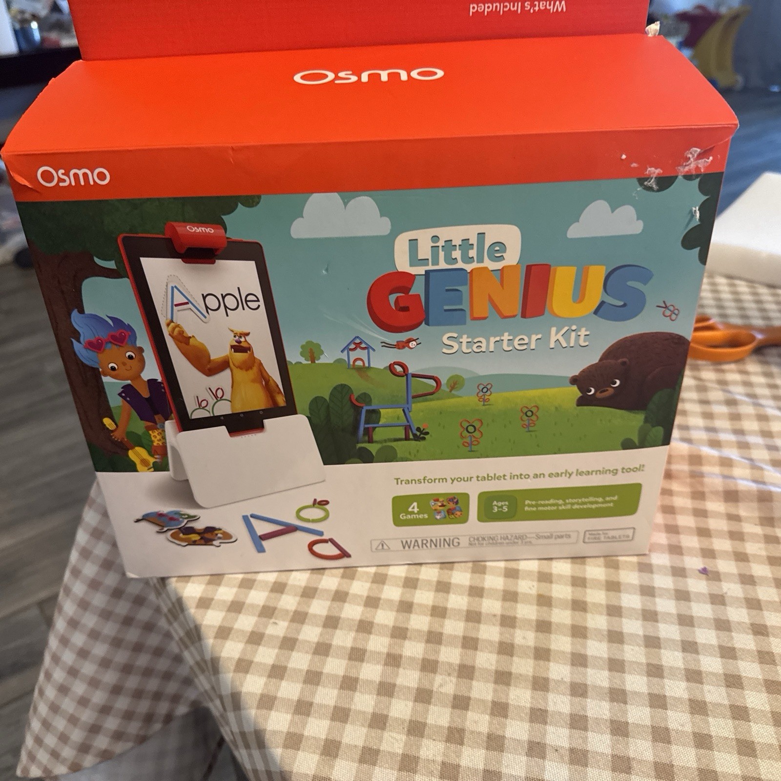Osmo Little Genius Starter Kit for iPad – 4 Games