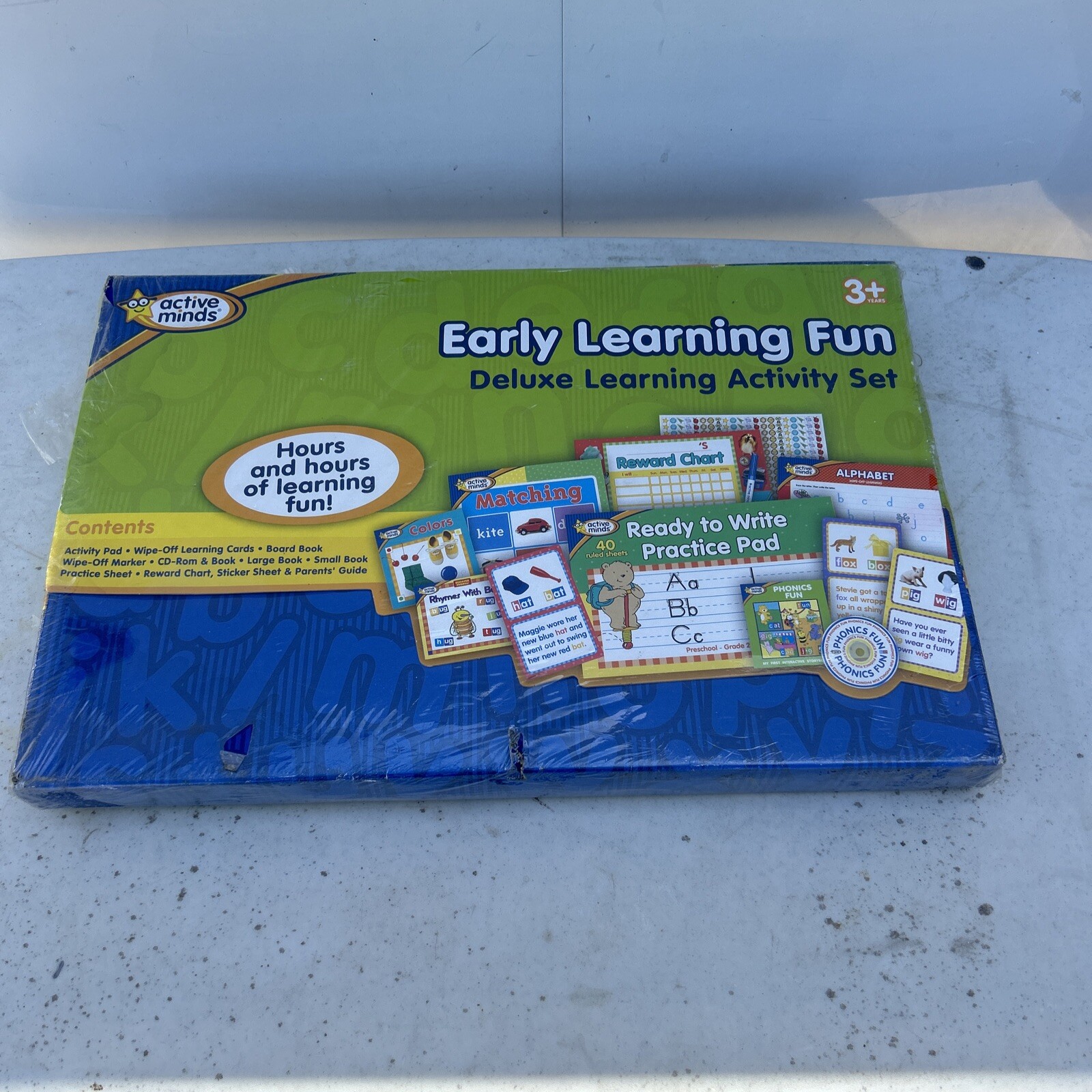 Early Learning Fun – Deluxe Learning Activity Set – Active Minds – Ages 3+