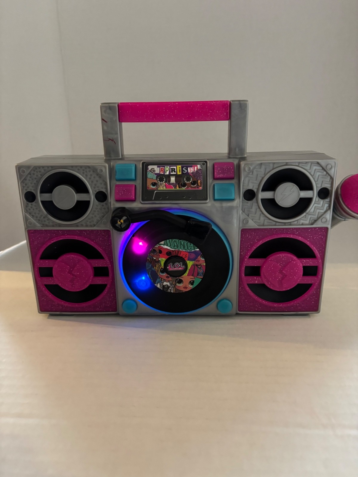 LOL Surprise Remix Sing Along Karaoke Boombox with Microphone & Lights