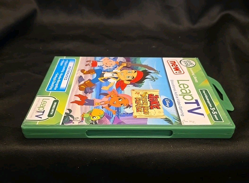 Leap Frog Leap TV Jake Never Land Pirates Game Complete