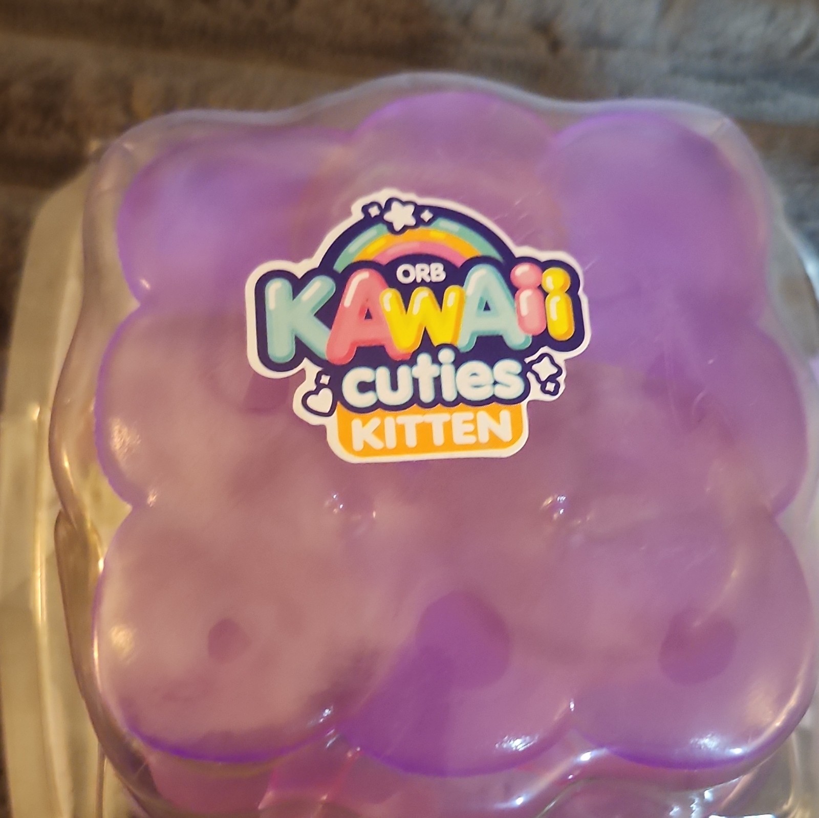 ORB Kawaii Cuties Kitten Squeezable Stress Reliever Sensory Toy 6pc Age 3+