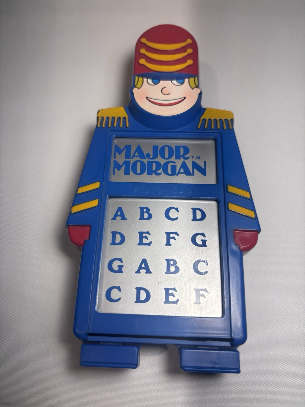 Vtg 1979 Playskool MAJOR MORGAN Electronic Organ Toy w/ 6 Song Cards WORKS VG+