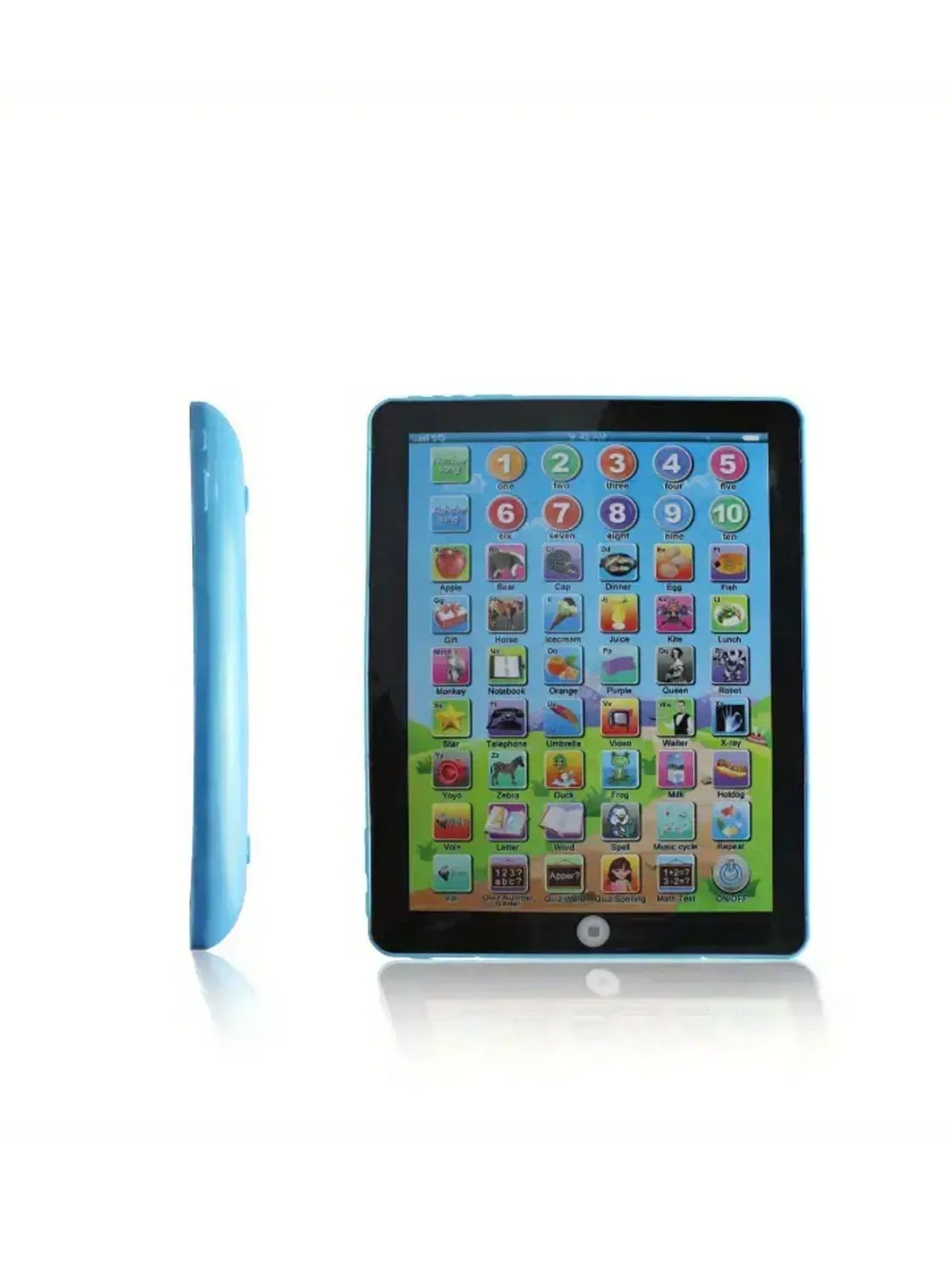 Kids Learning Tablet Toy Interactive Educational Pad with Letters Numbers Words