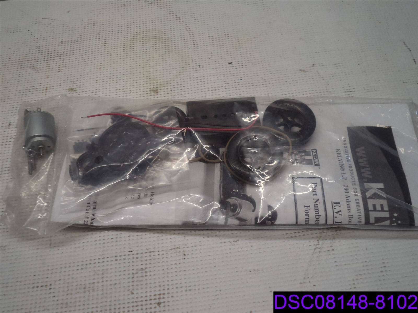 Kelvin Electric Powered Alkaline Racer Kit P/N 841016