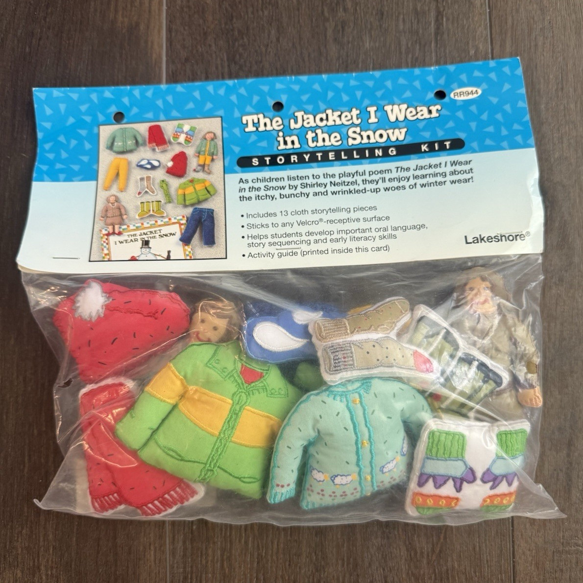 Lakeshore The Jacket I Wear in the Snow Storytelling/Activity Kit RR944 (1999)