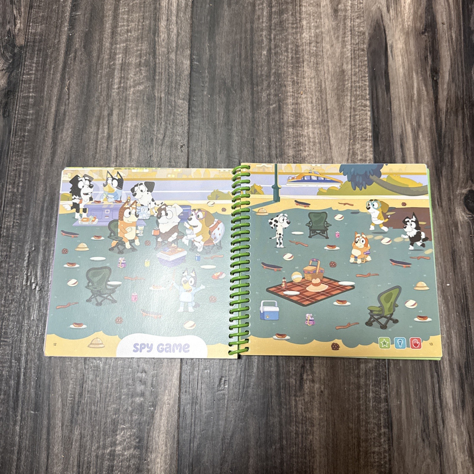 NEW LeapFrog Leap Start Preschool book — BLUEY: FUN AND GAMES
