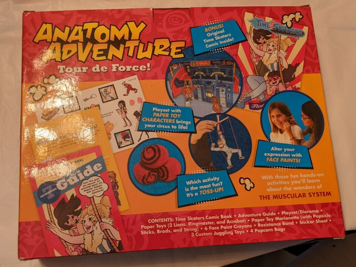 NIB Dr Bonyfide’s Anatomy Adventure Tour De Force Tillywig BRAIN CHILD Award!